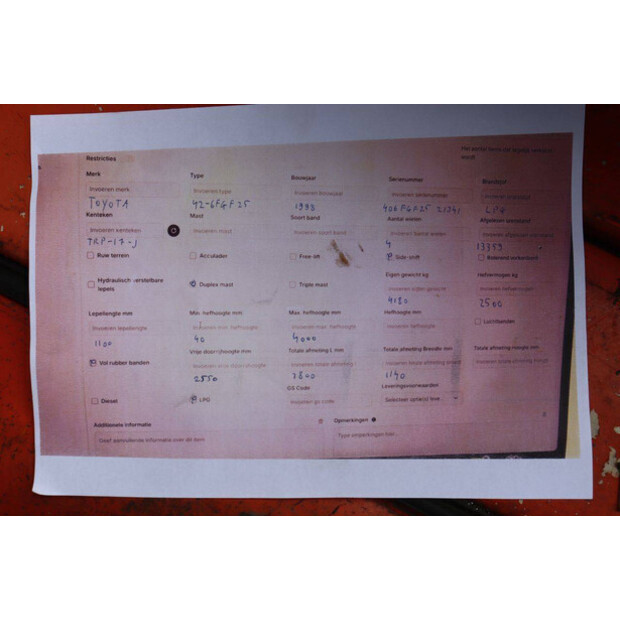 1998 تويوتا 42-6FGF25-49304533