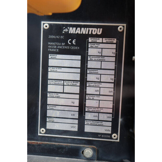 2017 Manitou 100 VJR-49304953