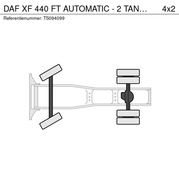 2016 DAF XF 440 FT-49312144