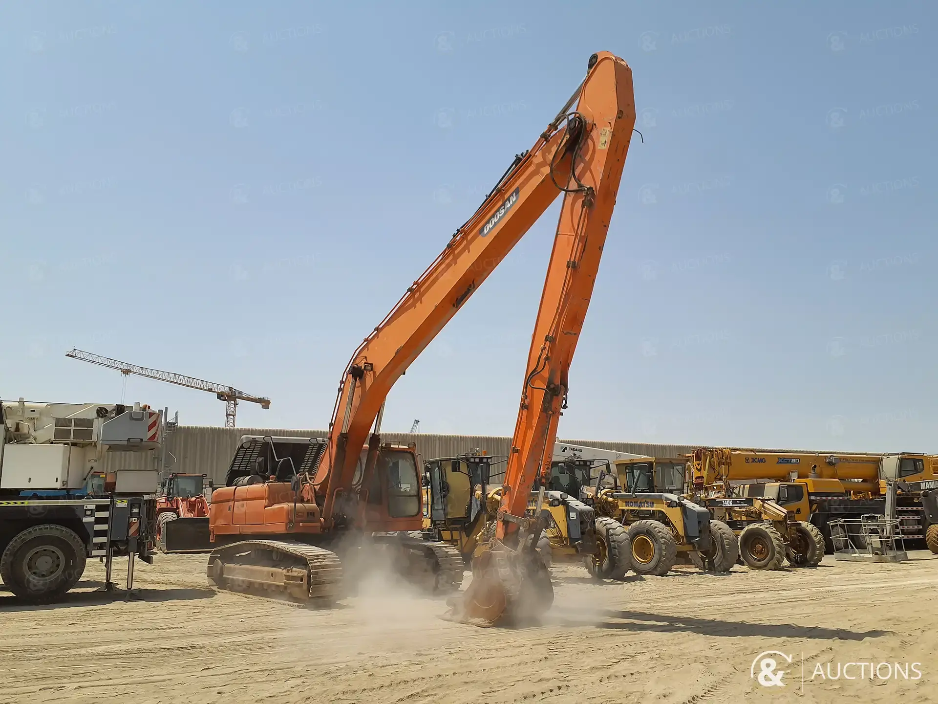 Image de PELLETEUSES SUR CHENILLES 2016 Doosan DX420LCA