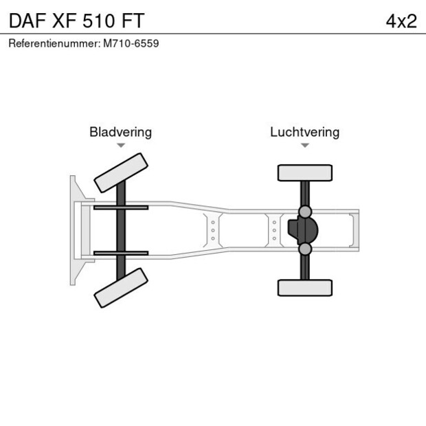 2015 DAF XF 510 FT-49339333