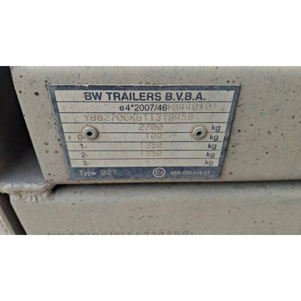 BW Trailers 02T-49339492