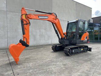 Image de PELLETEUSES SUR CHENILLES 2017 Doosan DX55-9C